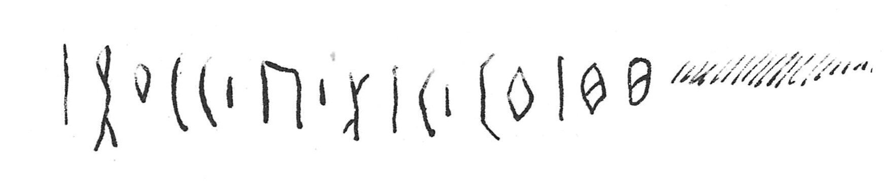 inscription of siglum C 2394