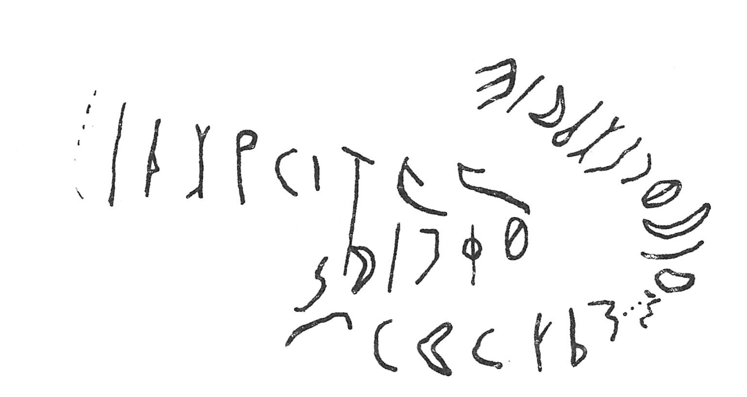 inscription of siglum C 2405