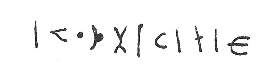 inscription of siglum C 2412