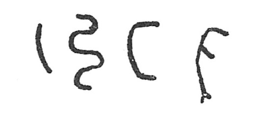 inscription of siglum C 2433
