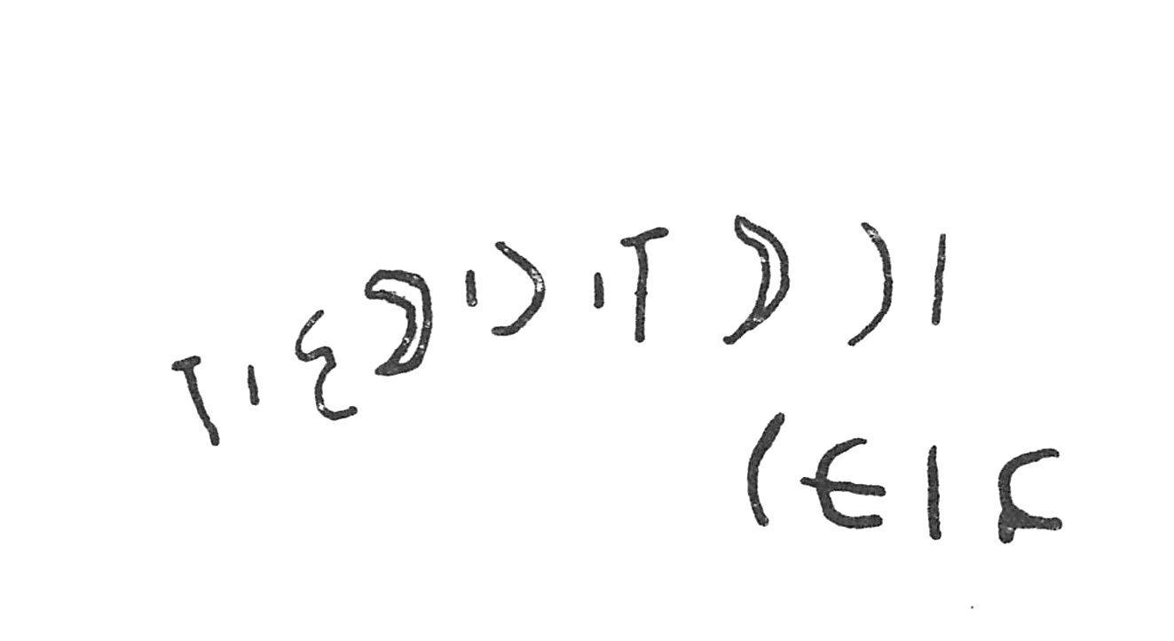 inscription of siglum C 2466