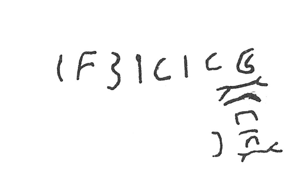 inscription of siglum C 2468