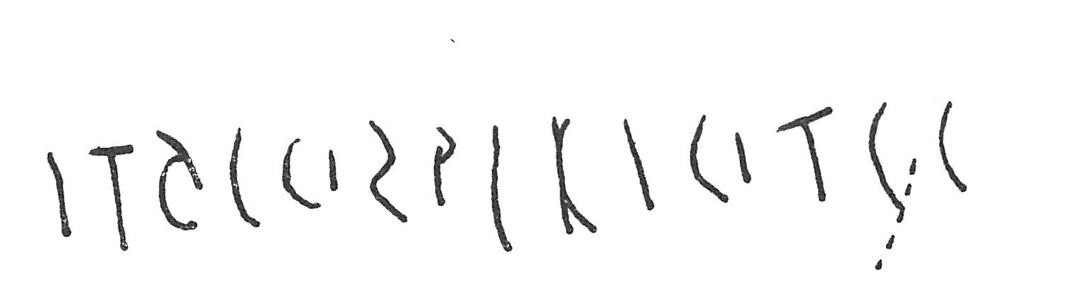 inscription of siglum C 2472
