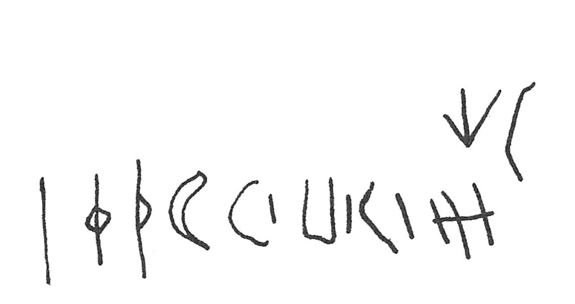 inscription of siglum C 249