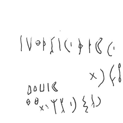 inscription of siglum C 2525