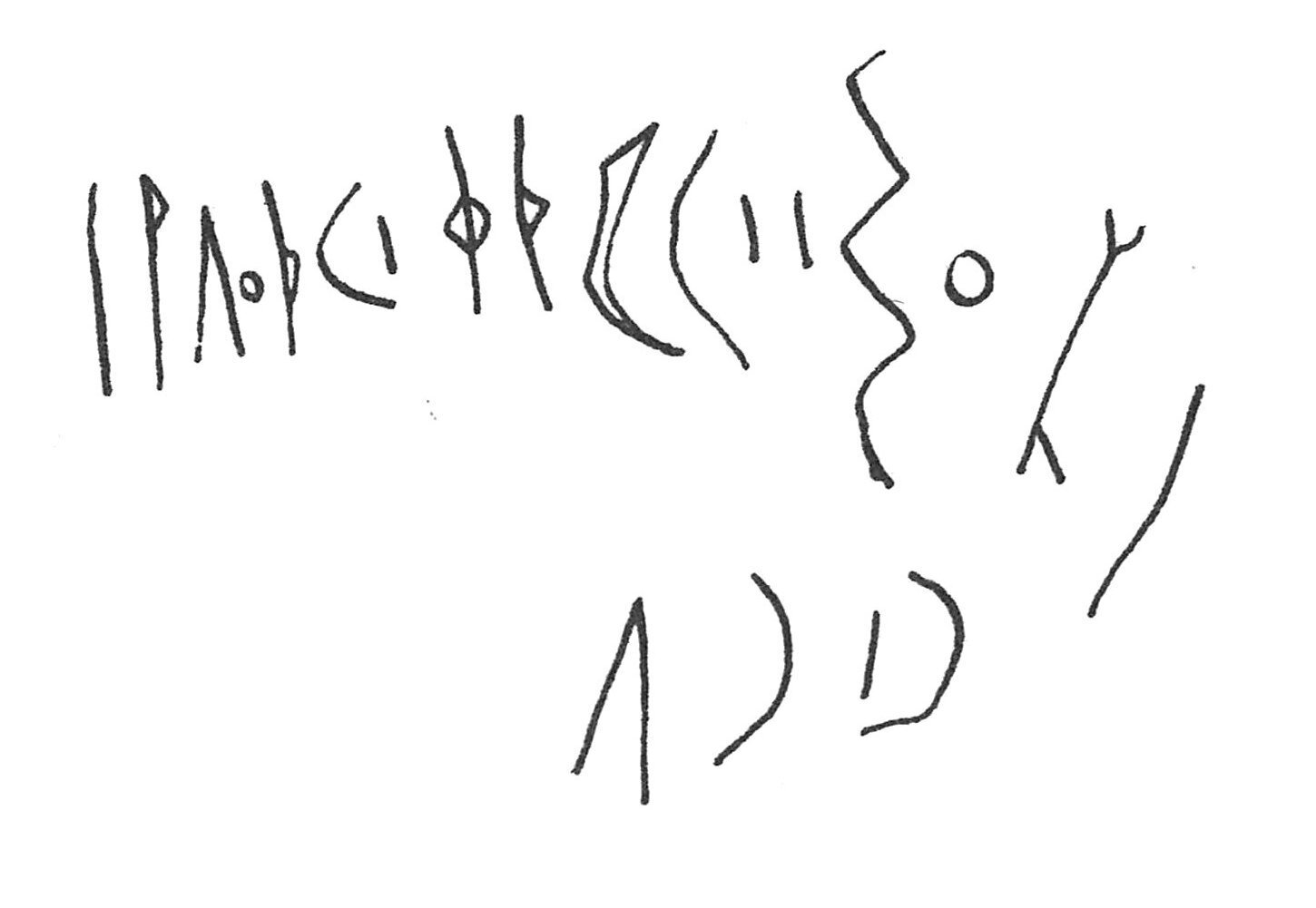 inscription of siglum C 253
