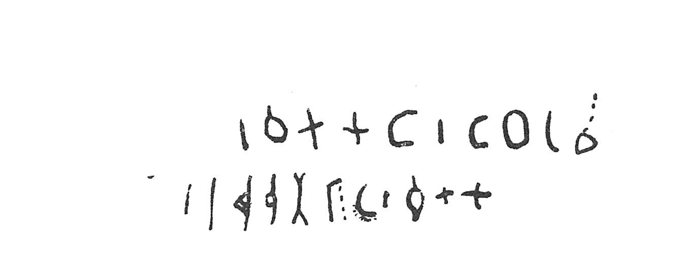 inscription of siglum C 2536