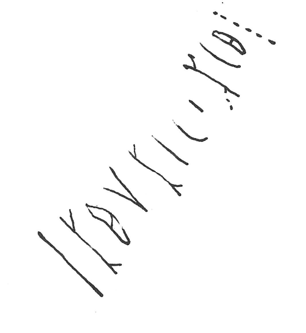 inscription of siglum C 2607