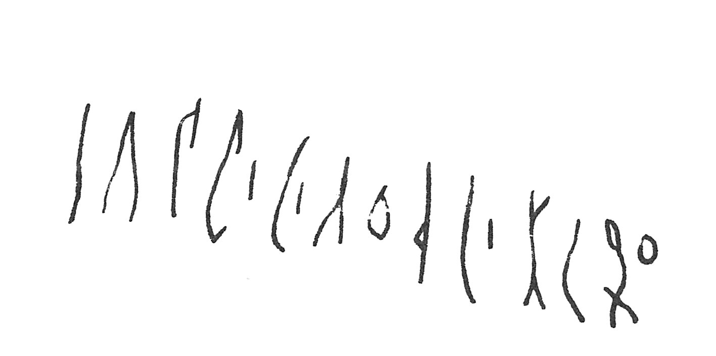 inscription of siglum C 2638