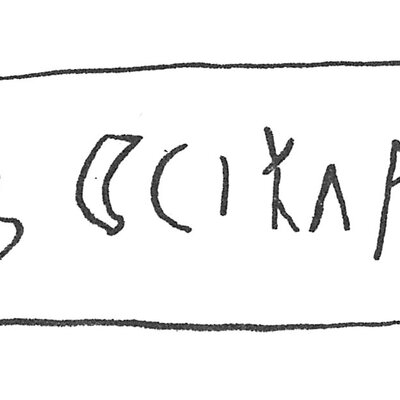 inscription of siglum C 2668