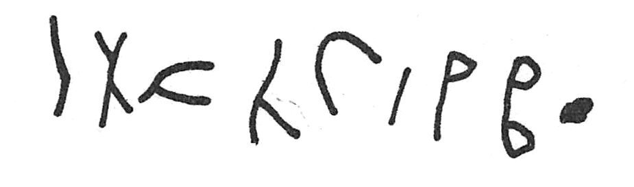 inscription of siglum C 268