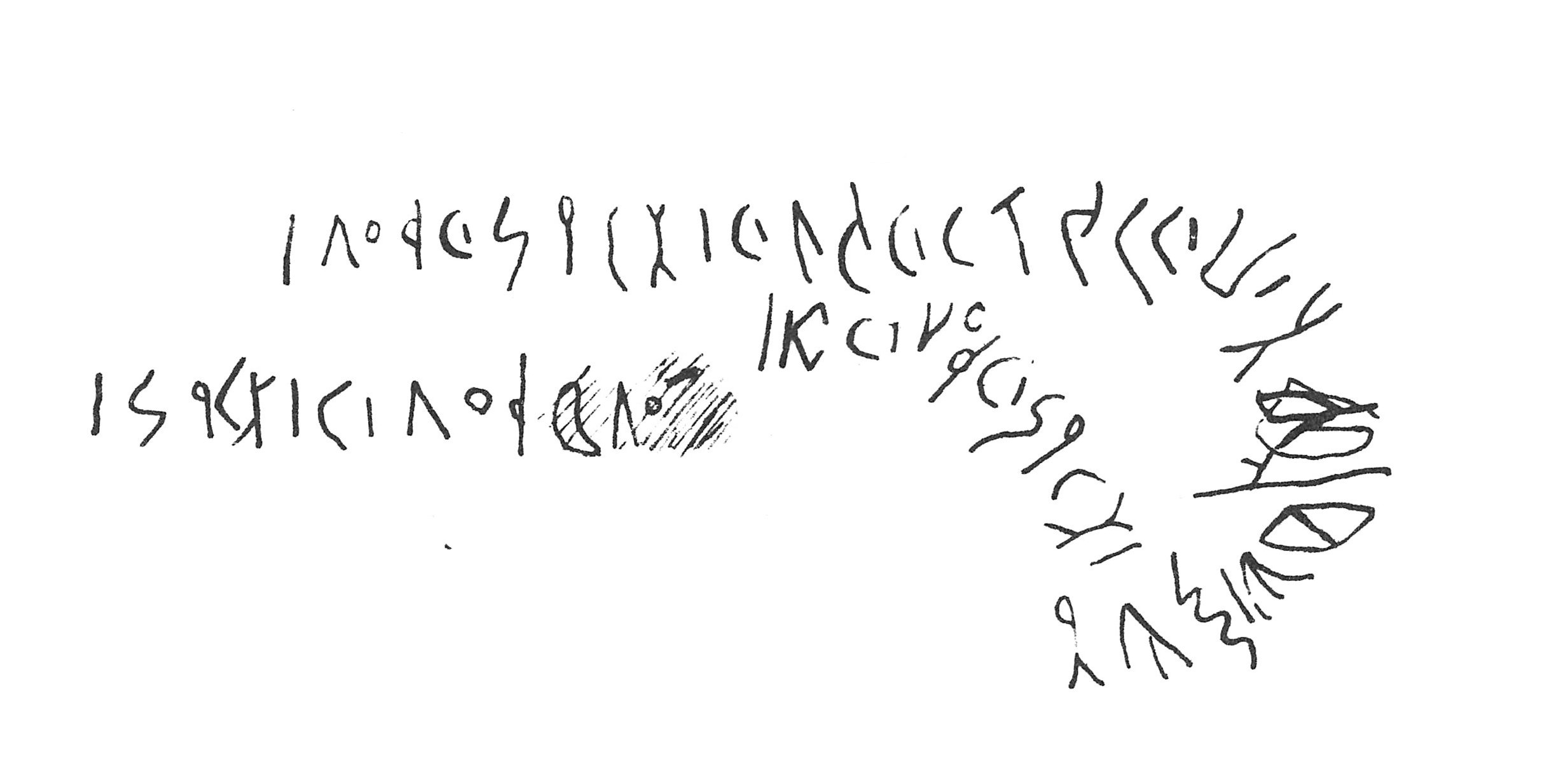 inscription of siglum C 2688