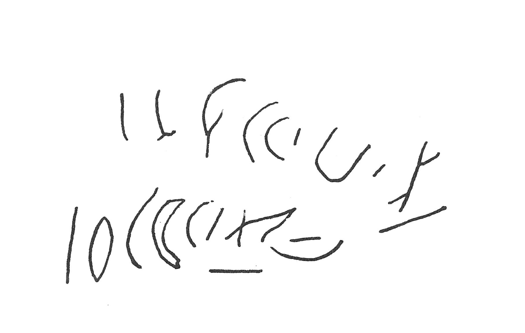 inscription of siglum C 2691