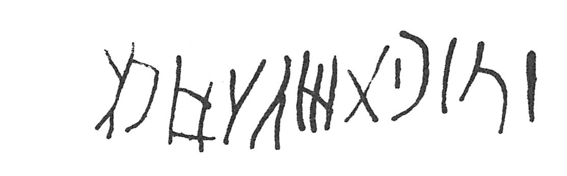 inscription of siglum C 2695