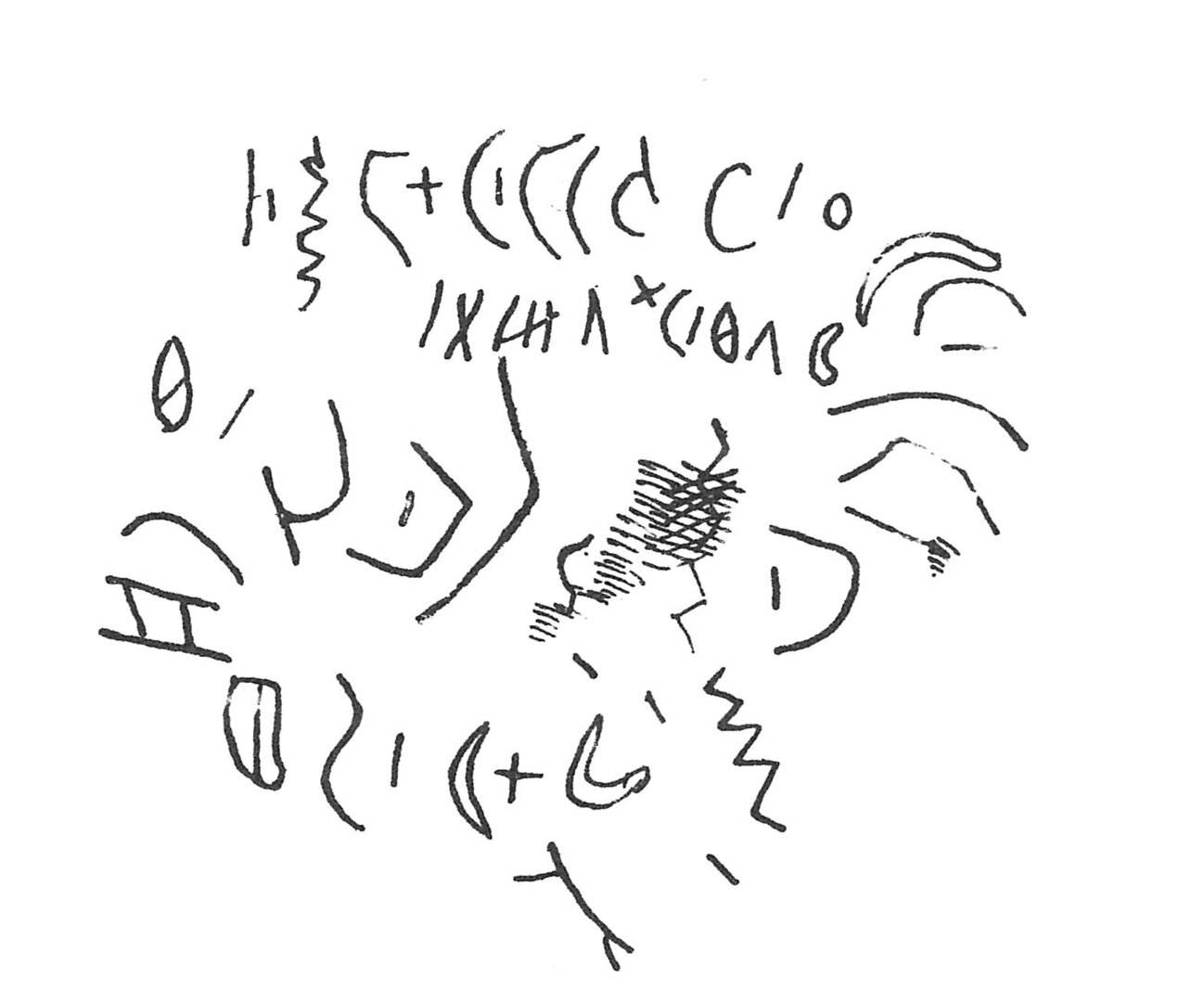 inscription of siglum C 2705