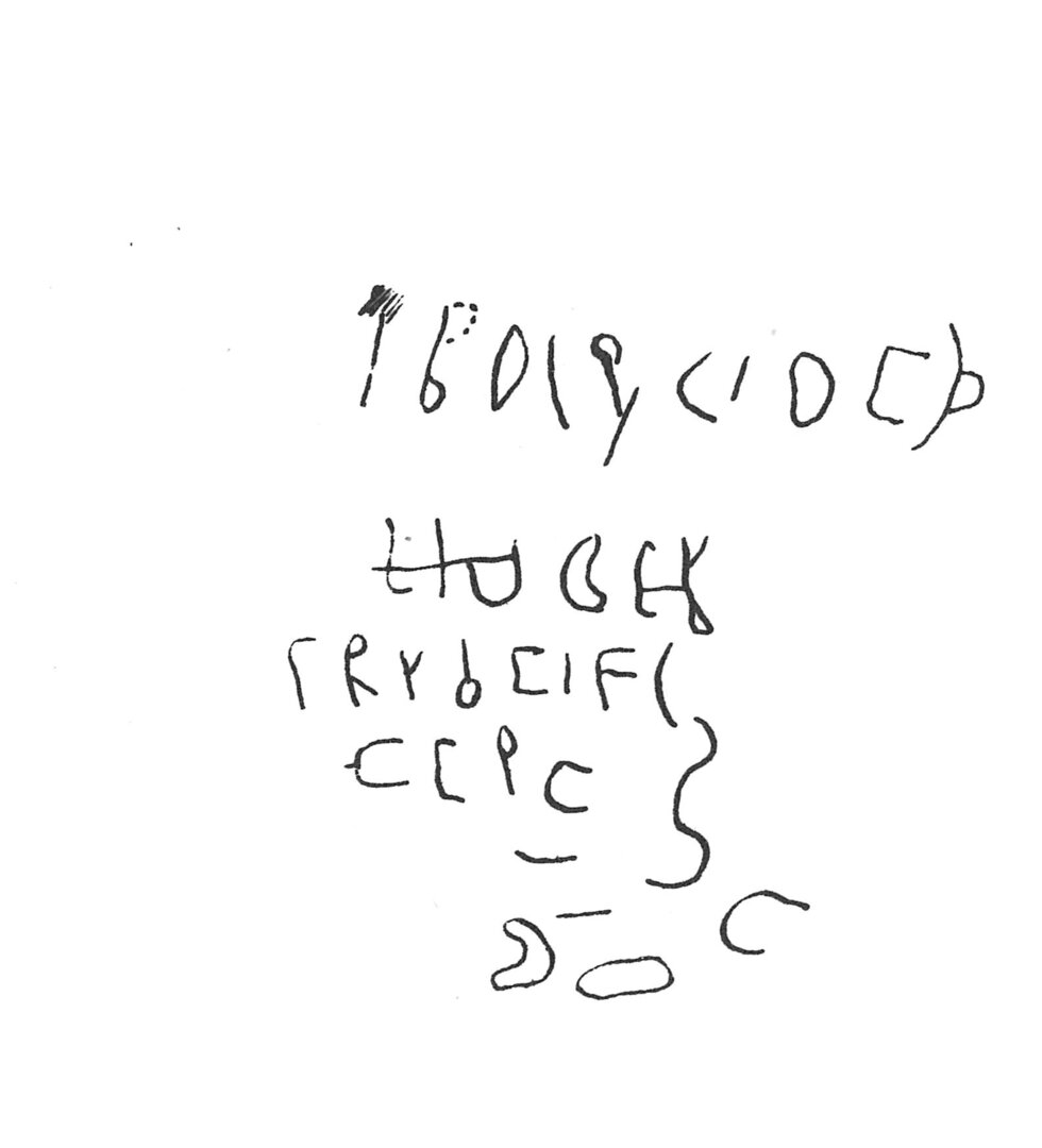 inscription of siglum C 2750