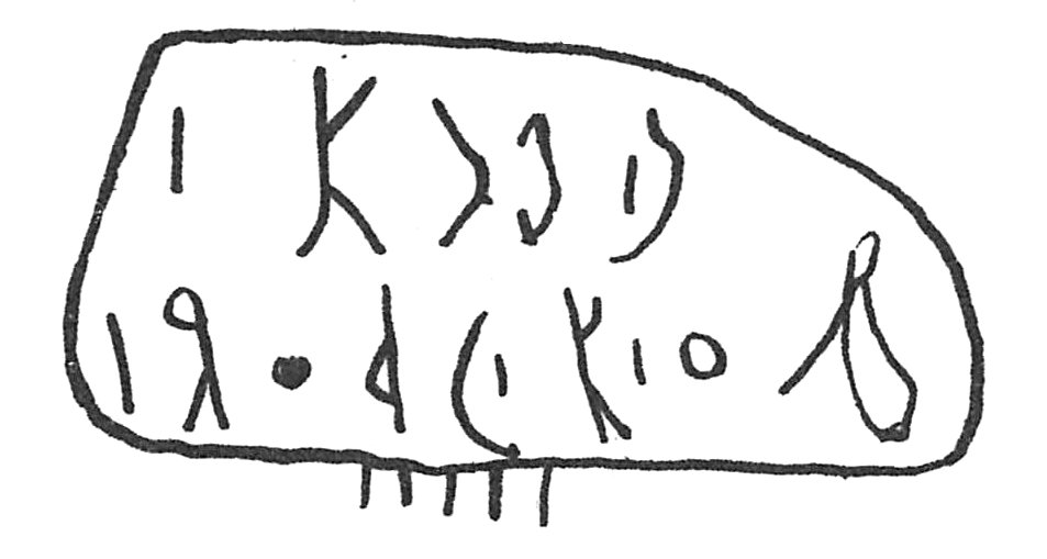 inscription of siglum C 2760