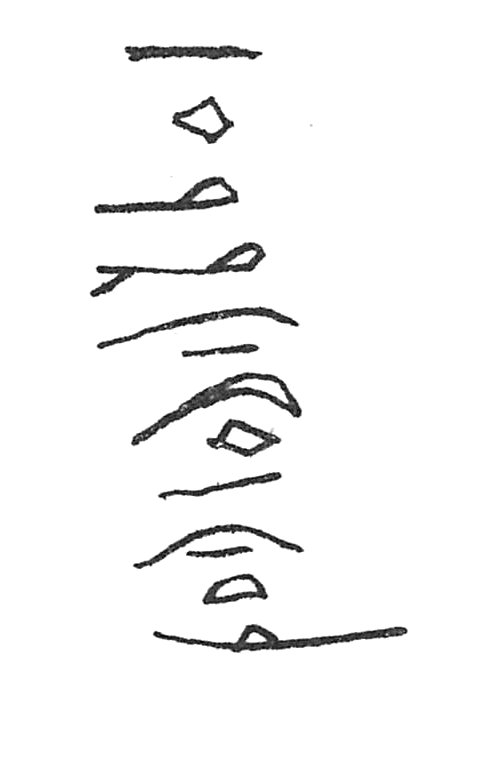 inscription of siglum C 2776