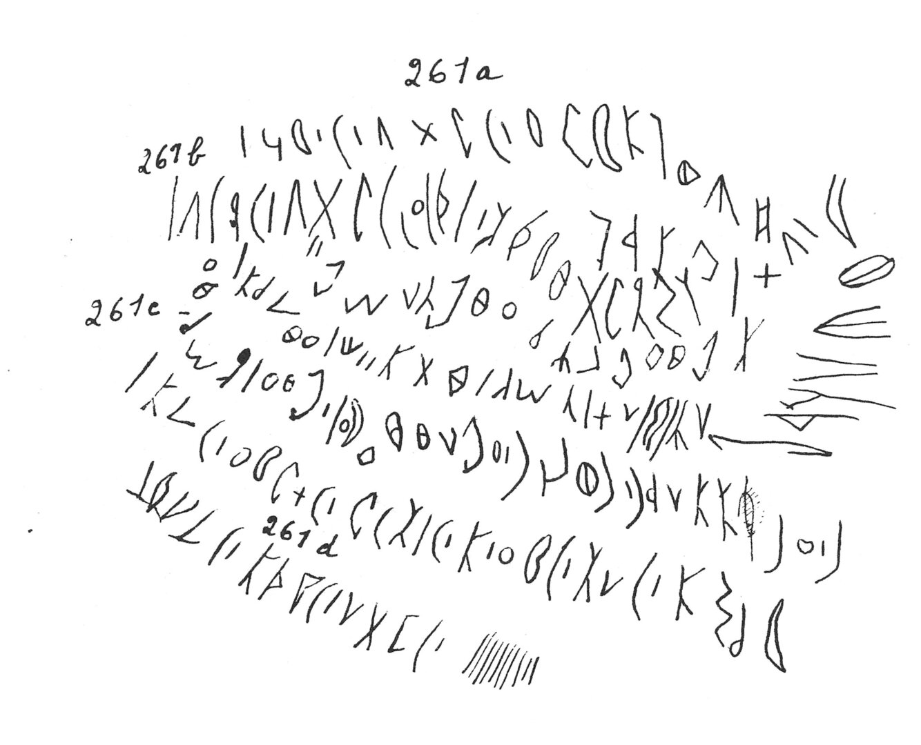 inscription of siglum C 2777