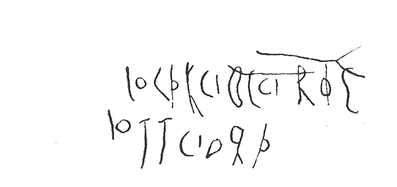 inscription of siglum C 2783