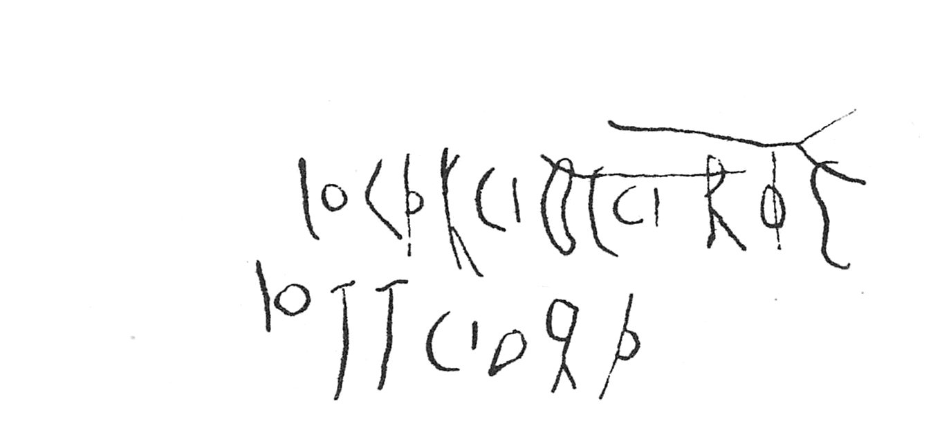 inscription of siglum C 2784