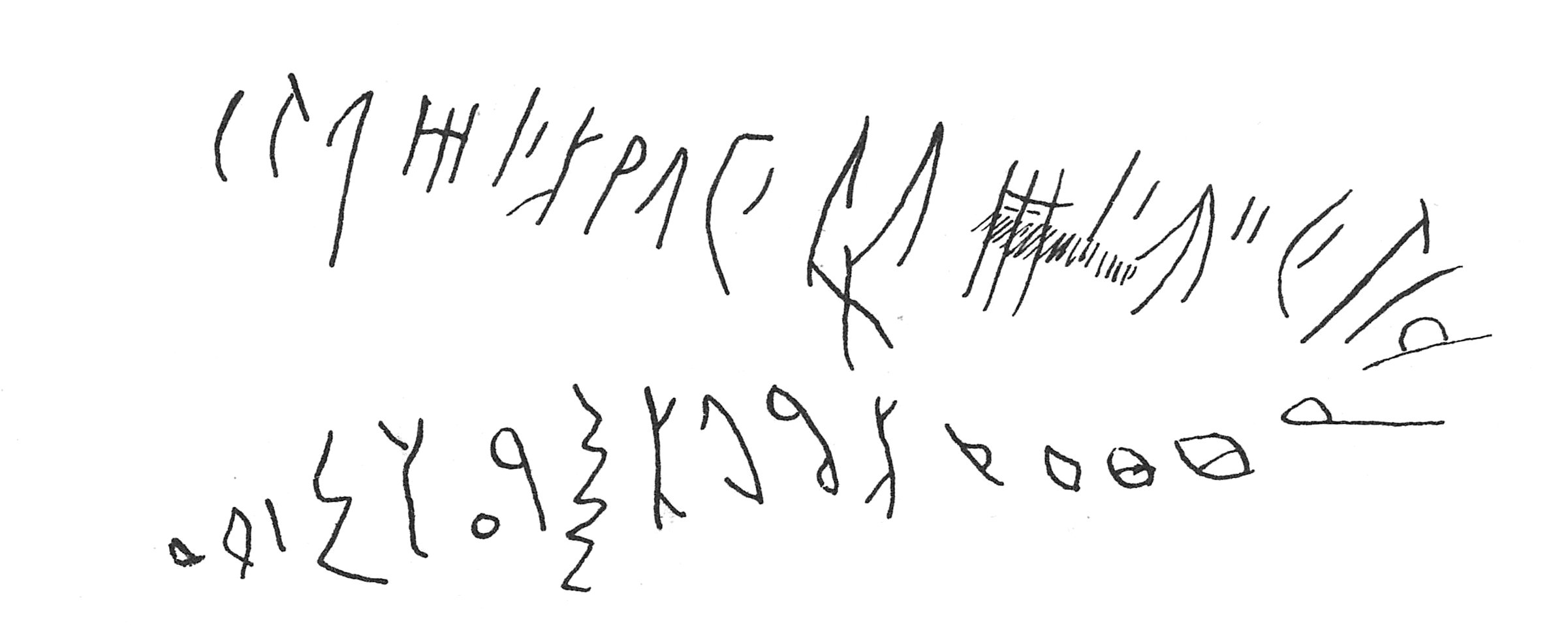 inscription of siglum C 2800