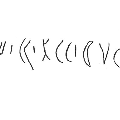 inscription of siglum C 2801