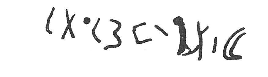 inscription of siglum C 2853
