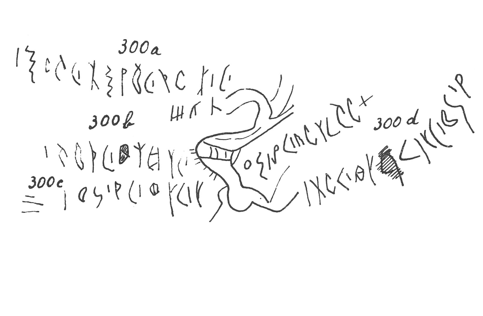 inscription of siglum C 2854