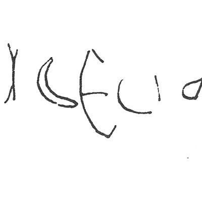 inscription of siglum C 2858