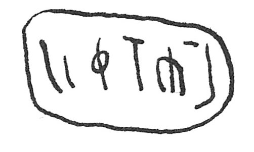 inscription of siglum C 2864