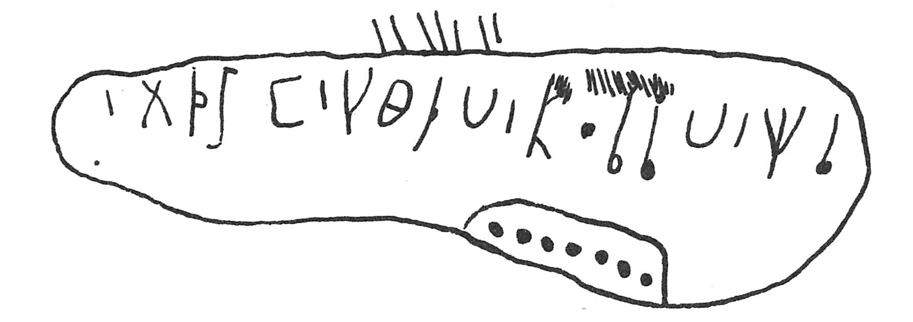 inscription of siglum C 2956