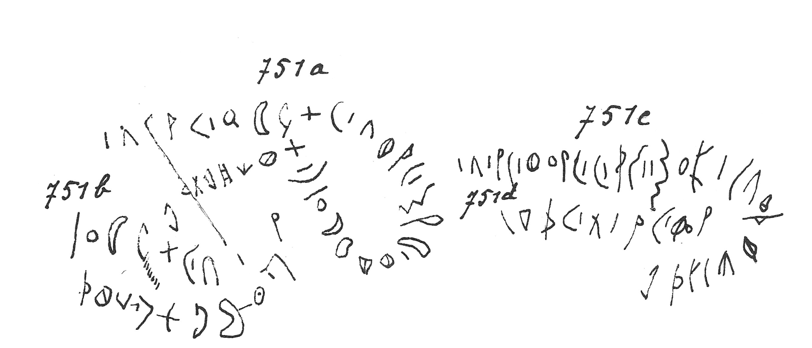 inscription of siglum C 2977