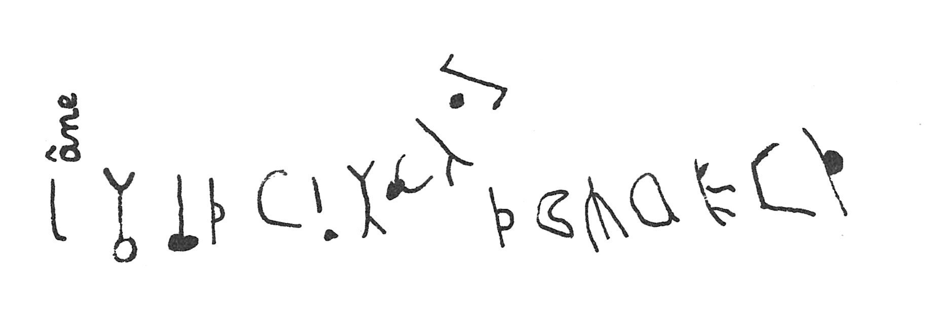 inscription of siglum C 2979