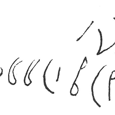 inscription of siglum C 3005