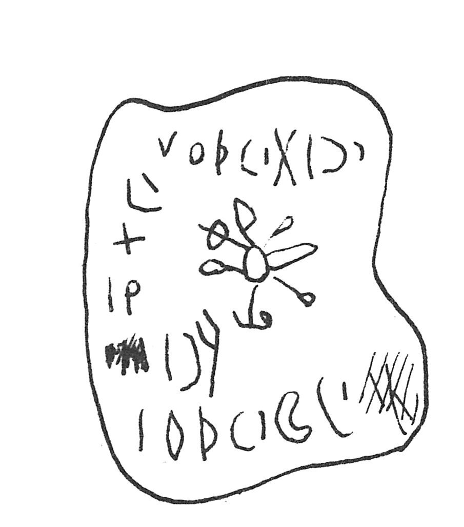 inscription of siglum C 3006