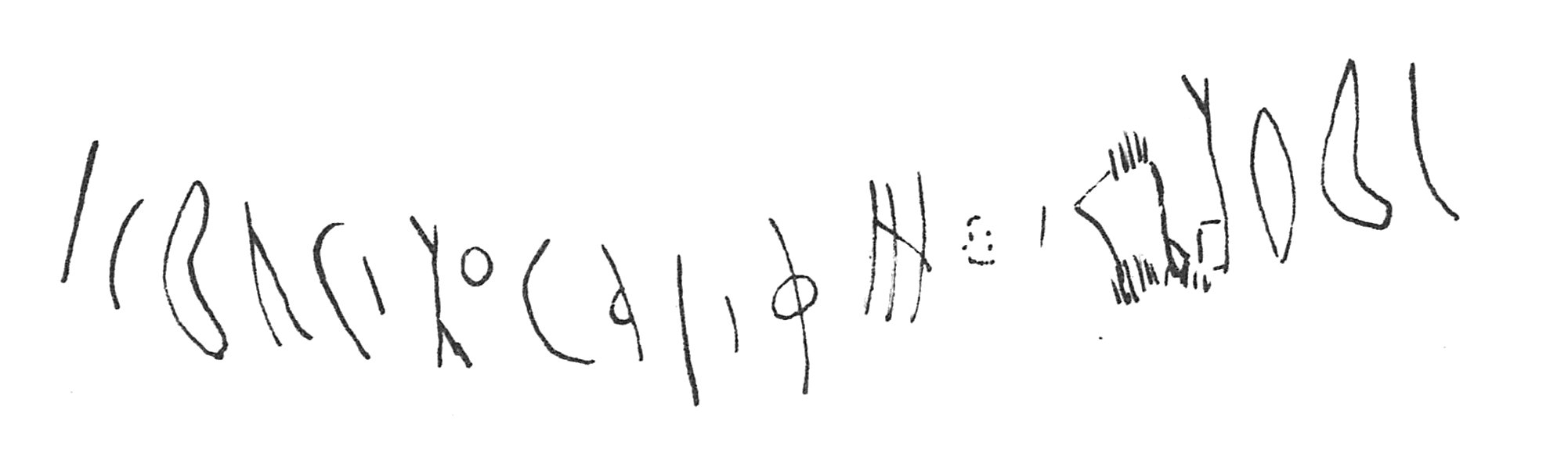 inscription of siglum C 3012