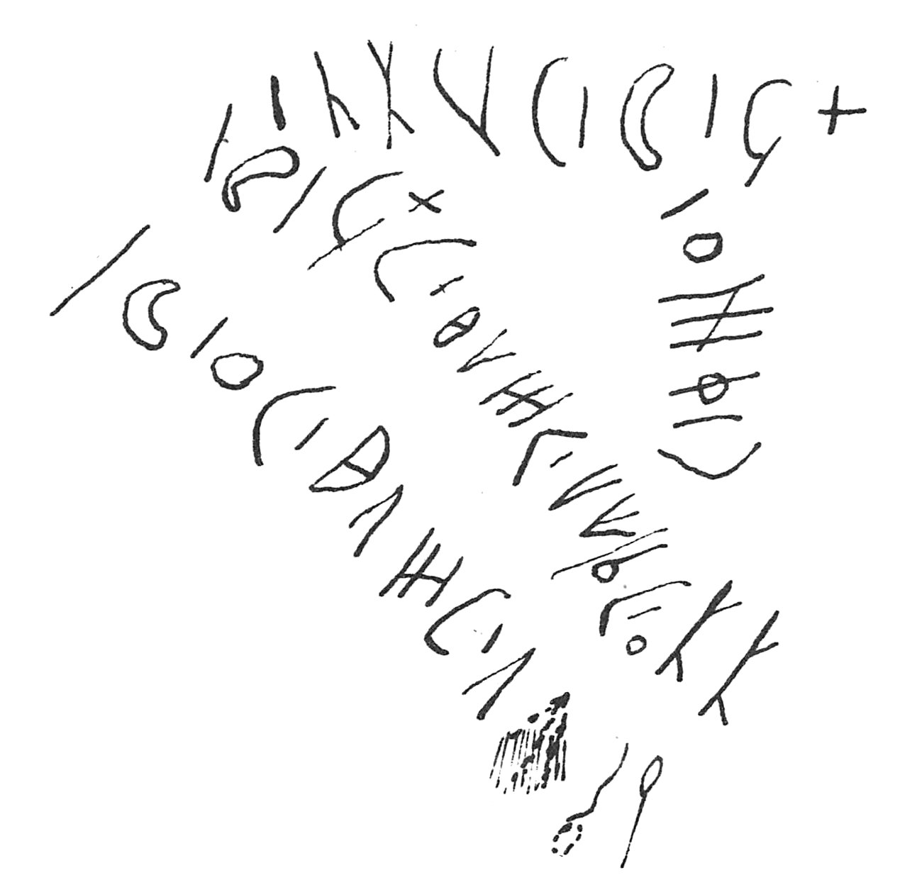 inscription of siglum C 3013