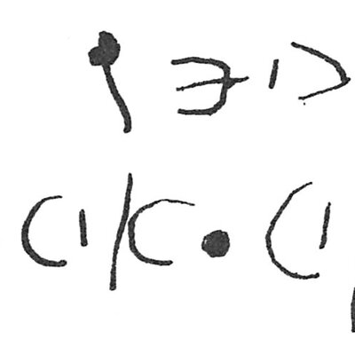 inscription of siglum C 3016