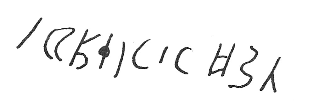 inscription of siglum C 3030