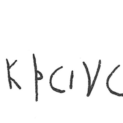 inscription of siglum C 3050