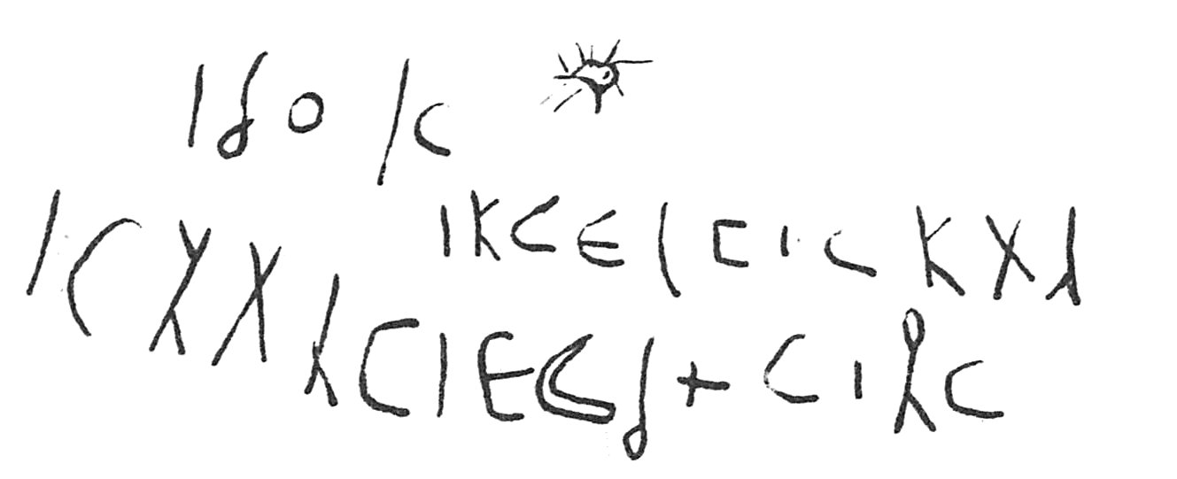inscription of siglum C 3055