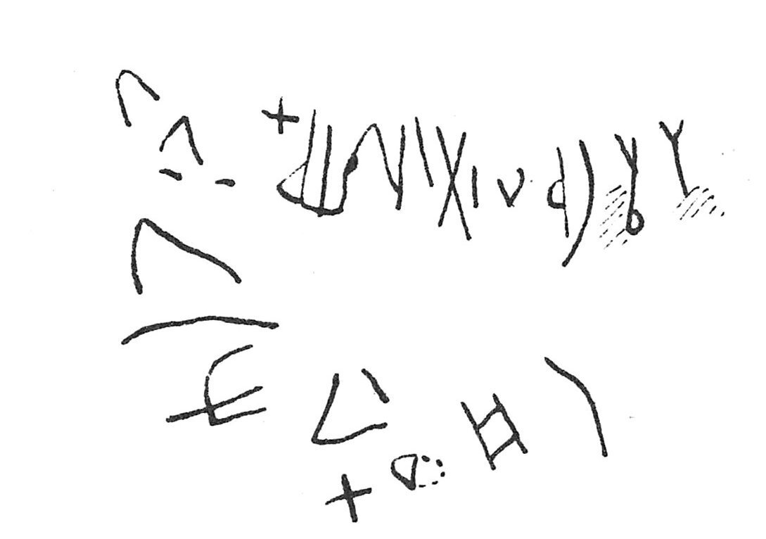 inscription of siglum C 3068
