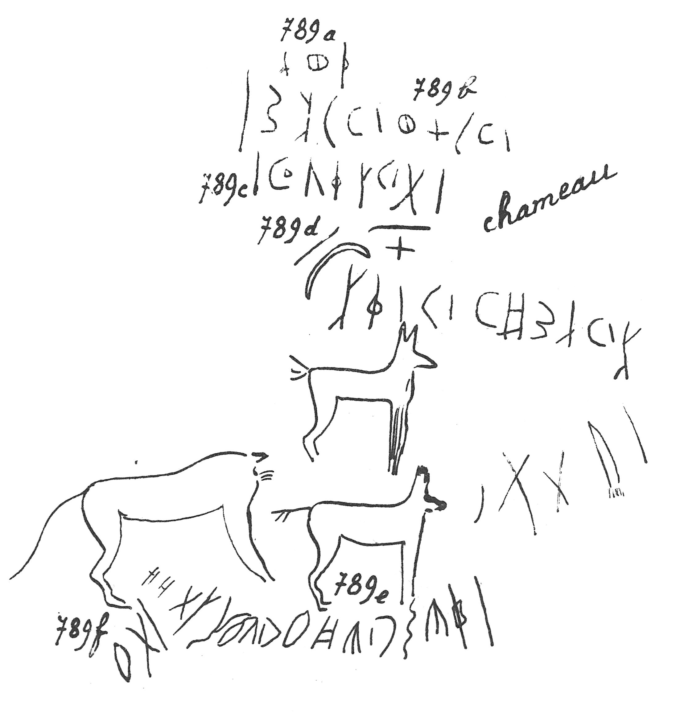 inscription of siglum C 3074