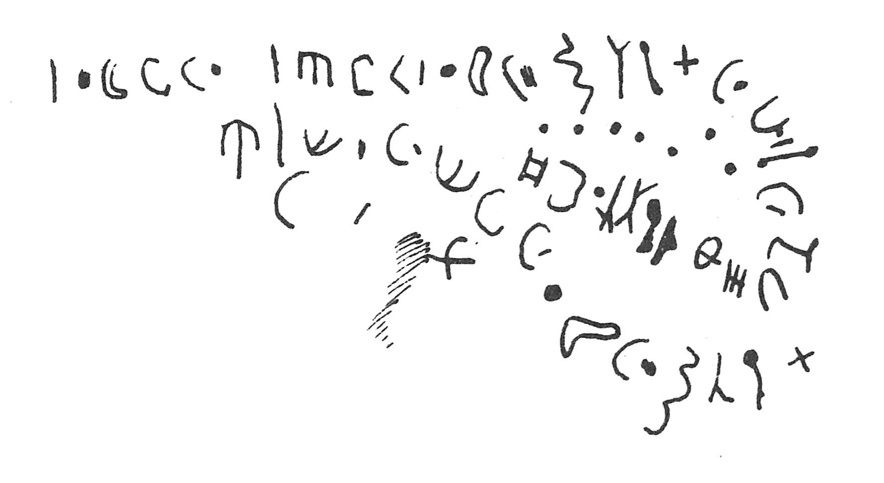 inscription of siglum C 3078