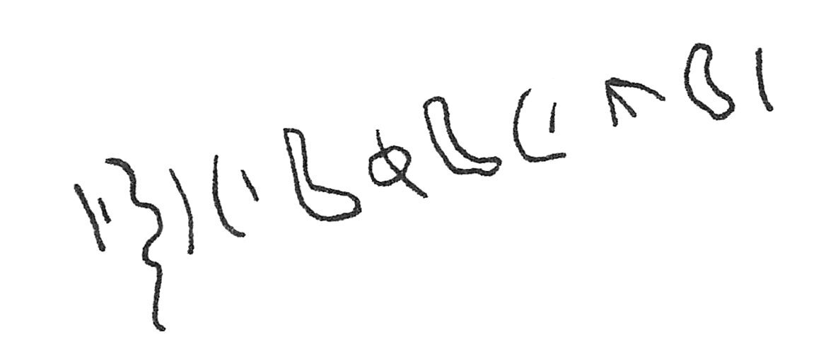inscription of siglum C 3087