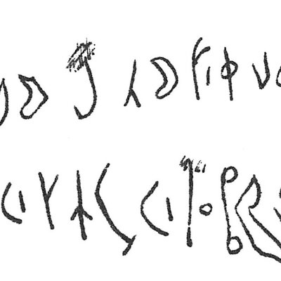 inscription of siglum C 3095