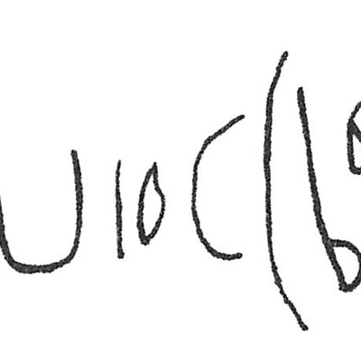 inscription of siglum C 3103