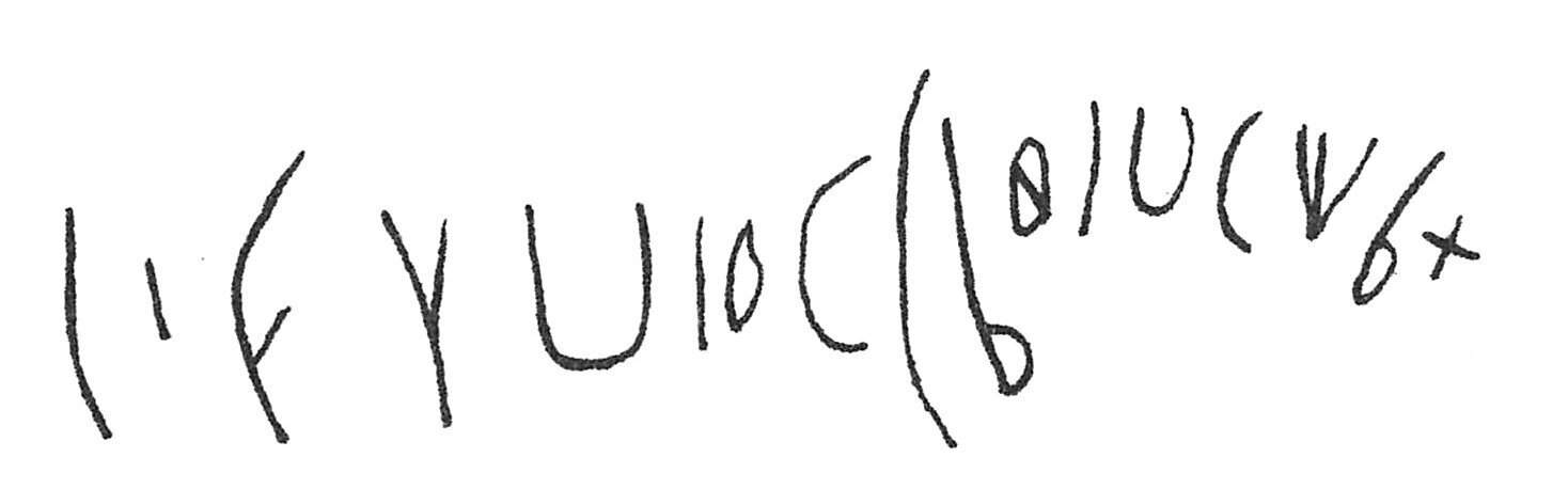inscription of siglum C 3103