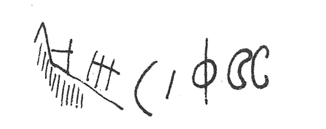 inscription of siglum C 311